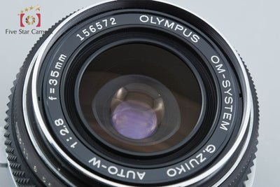 【中古】OLYMPUS オリンパス G.ZUIKO AUTO-W 35mm f/2.8