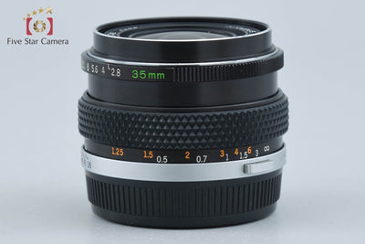 【中古】OLYMPUS オリンパス G.ZUIKO AUTO-W 35mm f/2.8