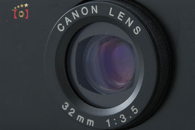 【中古】Canon キヤノン Autoboy F ブラック コンパクトフィルムカメラ