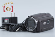 【中古】SONY ソニー HDR-PJ670 ボルドーブラウン デジタルビデオカメラ 多言語対応