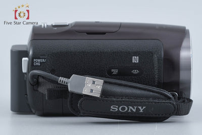 【中古】SONY ソニー HDR-PJ670 ボルドーブラウン デジタルビデオカメラ 多言語対応