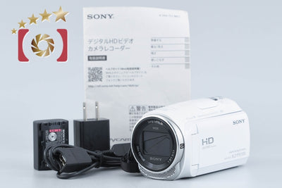 【中古】SONY ソニー ハンディカム HDR-CX670 ホワイト デジタルビデオカメラ 多言語対応