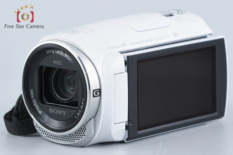 【中古】SONY ソニー ハンディカム HDR-CX670 ホワイト デジタルビデオカメラ 多言語対応 - 2枚目