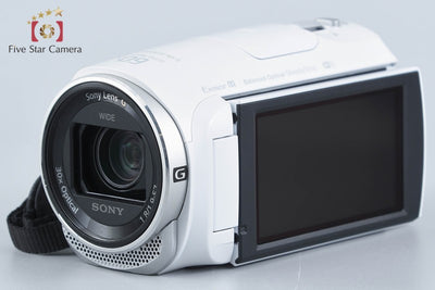 【中古】SONY ソニー ハンディカム HDR-CX670 ホワイト デジタルビデオカメラ 多言語対応 - 2枚目