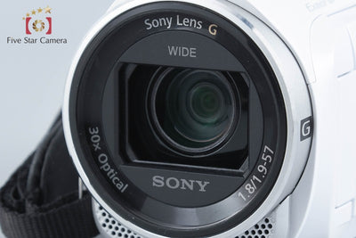 【中古】SONY ソニー ハンディカム HDR-CX670 ホワイト デジタルビデオカメラ 多言語対応 - 9枚目