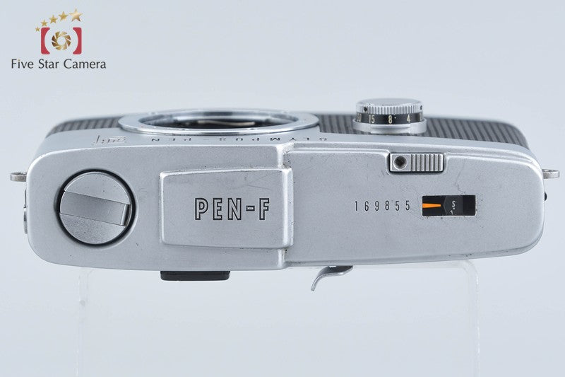 【中古】OLYMPUS オリンパス PEN F シルバー フィルム一眼レフカメラ - 6枚目