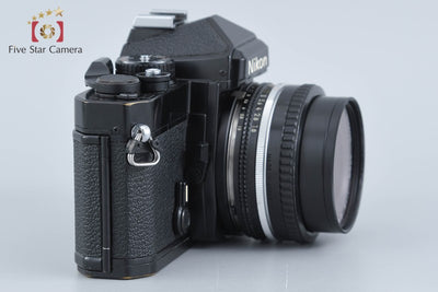 【中古】Nikon ニコン FE ブラック + Ai-S NIKKOR 50mm f/1.8 - 2枚目