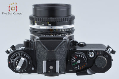 【中古】Nikon ニコン FE ブラック + Ai-S NIKKOR 50mm f/1.8