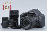 【中古】Canon キヤノン EOS Kiss X9 EF-S 18-55 IS STM レンズキット ブラック