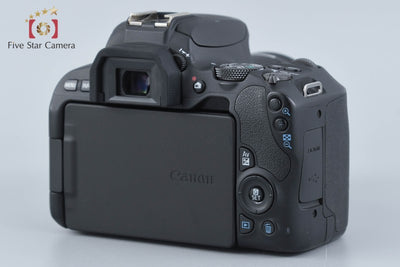 【中古】Canon キヤノン EOS Kiss X9 EF-S 18-55 IS STM レンズキット ブラック