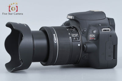 【中古】Canon キヤノン EOS Kiss X9 EF-S 18-55 IS STM レンズキット ブラック