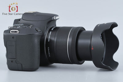 【中古】Canon キヤノン EOS Kiss X9 EF-S 18-55 IS STM レンズキット ブラック
