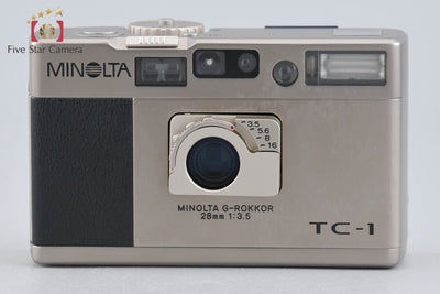 【中古】MINOLTA ミノルタ TC-1 コンパクトフィルムカメラ