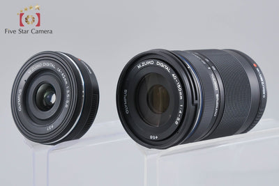 【中古】OLYMPUS オリンパス OM-D E-M10 Mark III EZ ダブルズームキット ブラック シャッター回数僅少