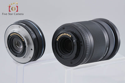 【中古】OLYMPUS オリンパス OM-D E-M10 Mark III EZ ダブルズームキット ブラック シャッター回数僅少