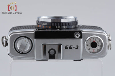 【中古】OLYMPUS オリンパス PEN EE-3 ブラック コンパクトフィルムカメラ