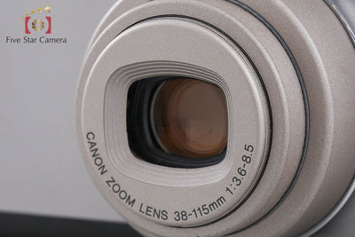 【中古】Canon キヤノン Autoboy S PANORAMA グレージュチタン コンパクトフィルムカメラ