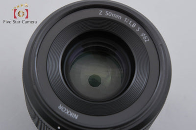 【中古】Nikon ニコン NIKKOR Z 50mm f/1.8 S
