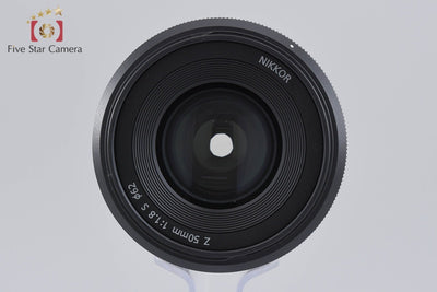 【中古】Nikon ニコン NIKKOR Z 50mm f/1.8 S