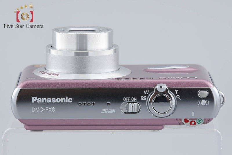 【中古】Panasonic パナソニック LUMIX DMC-FX8 ミスティピンク コンパクトデジタルカメラ - 6枚目