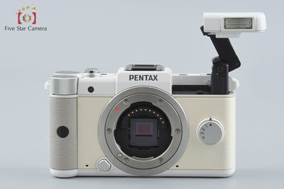 【中古】PENTAX ペンタックス Q ズームレンズキット ホワイト シャッター回数僅少