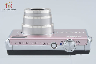 【中古】Nikon ニコン COOLPIX S640 プレシャスピンク コンパクトデジタルカメラ 元箱付き