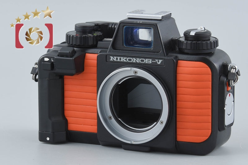 【中古】Nikon ニコン NIKONOS-V オレンジ 水中フィルムカメラ
