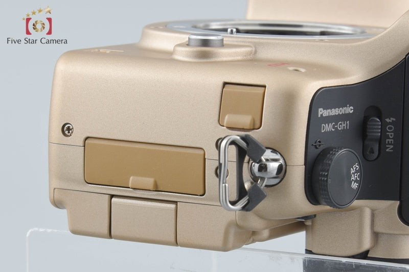 【中古】Panasonic パナソニック LUMIX DMC-GH1 コンフォートゴールド ミラーレス一眼カメラ シャッター回数僅少 - 6枚目