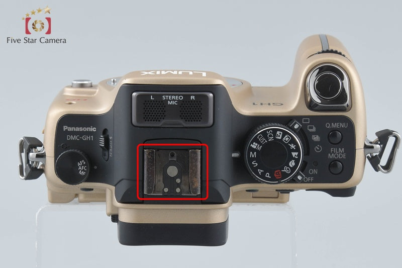 【中古】Panasonic パナソニック LUMIX DMC-GH1 コンフォートゴールド ミラーレス一眼カメラ シャッター回数僅少 - 7枚目