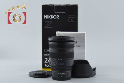 【中古】Nikon ニコン NIKKOR Z 24-70mm f/2.8 S 元箱付き