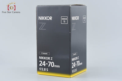 【中古】Nikon ニコン NIKKOR Z 24-70mm f/2.8 S 元箱付き