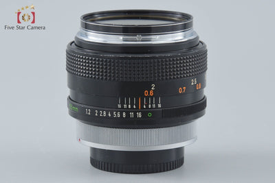 【中古】Canon キヤノン FD 55mm f/1.2