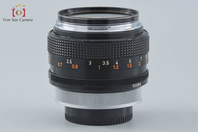 【中古】Canon キヤノン FD 55mm f/1.2