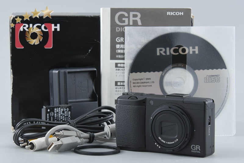 【中古】RICOH リコー GR DIGITAL III コンパクトデジタルカメラ 元箱付き
