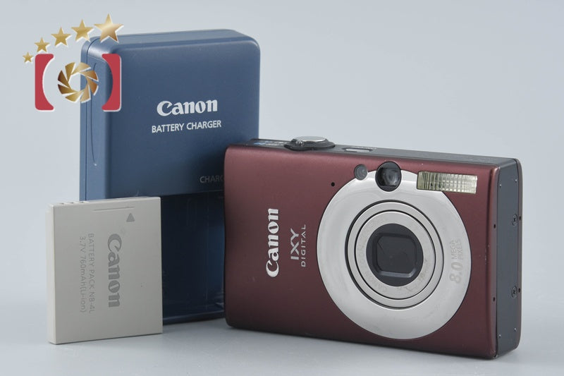 【中古】Canon キヤノン IXY Digital 20 IS ブラウン コンパクトデジタルカメラ