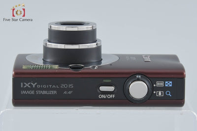 【中古】Canon キヤノン IXY Digital 20 IS ブラウン コンパクトデジタルカメラ