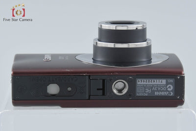 【中古】Canon キヤノン IXY Digital 20 IS ブラウン コンパクトデジタルカメラ