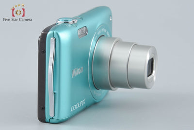 【中古】Nikon ニコン COOLPIX S3300 ミントグリーン コンパクトデジタルカメラ