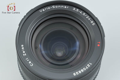 【中古】CONTAX コンタックス Carl Zeiss Vario-Sonnar 24-85mm f/3.5-4.5 T* Nマウント用