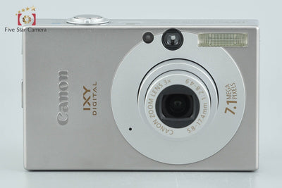 【中古】Canon キヤノン IXY Digital 10 シルバー コンパクトデジタルカメラ