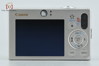 【中古】Canon キヤノン IXY Digital 10 シルバー コンパクトデジタルカメラ
