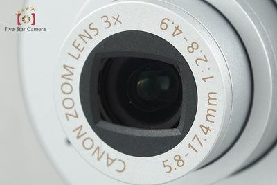 【中古】Canon キヤノン IXY Digital 10 シルバー コンパクトデジタルカメラ