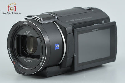 【中古】SONY ソニー HANDYCAM FDR-AX45 ブラック ビデオカメラ 元箱付き 多言語対応