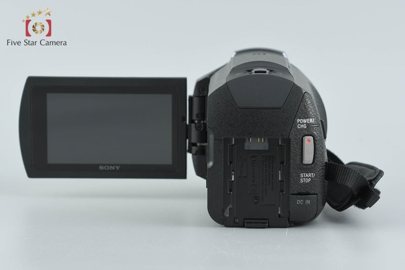 中古】SONY ソニー HANDYCAM FDR-AX45 ブラック ビデオカメラ 元箱付き