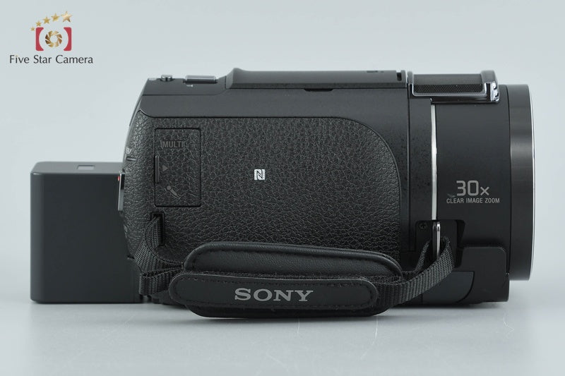 中古】SONY ソニー HANDYCAM FDR-AX45 ブラック ビデオカメラ 元箱付き