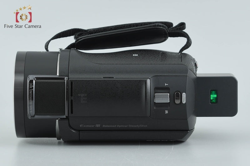 中古】SONY ソニー HANDYCAM FDR-AX45 ブラック ビデオカメラ 元箱付き