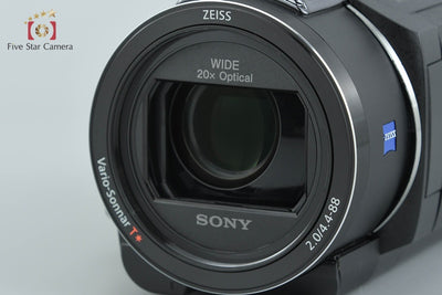 【中古】SONY ソニー HANDYCAM FDR-AX45 ブラック ビデオカメラ 元箱付き 多言語対応