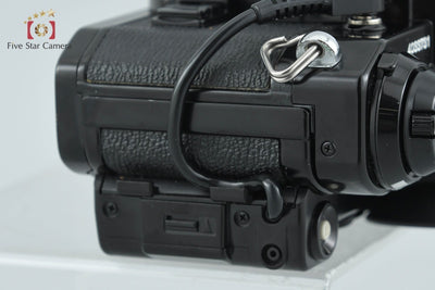 【中古】Canon キヤノン AE-1 PROGRAM ブラック フィルム一眼レフカメラ データバックA付属