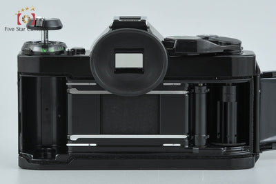 【中古】Canon キヤノン AE-1 PROGRAM ブラック フィルム一眼レフカメラ データバックA付属