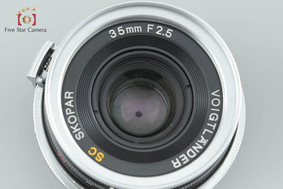 【中古】Voigtlander フォクトレンダー SC SKOPAR 35mm f/2.5 ニコンSマウント用